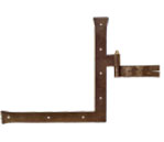 Bisagra derecha con garra FF-258/DX