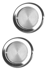 Juego Tiradores de pegar I-1815/INOX