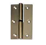 Pernios peso medio Aluminio 100-BC "F-6" INOX