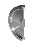 Tiradores para puertas de vidrio templado